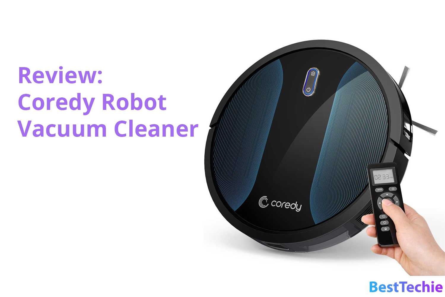 Coredy R500+ robot vacuum cleaner review