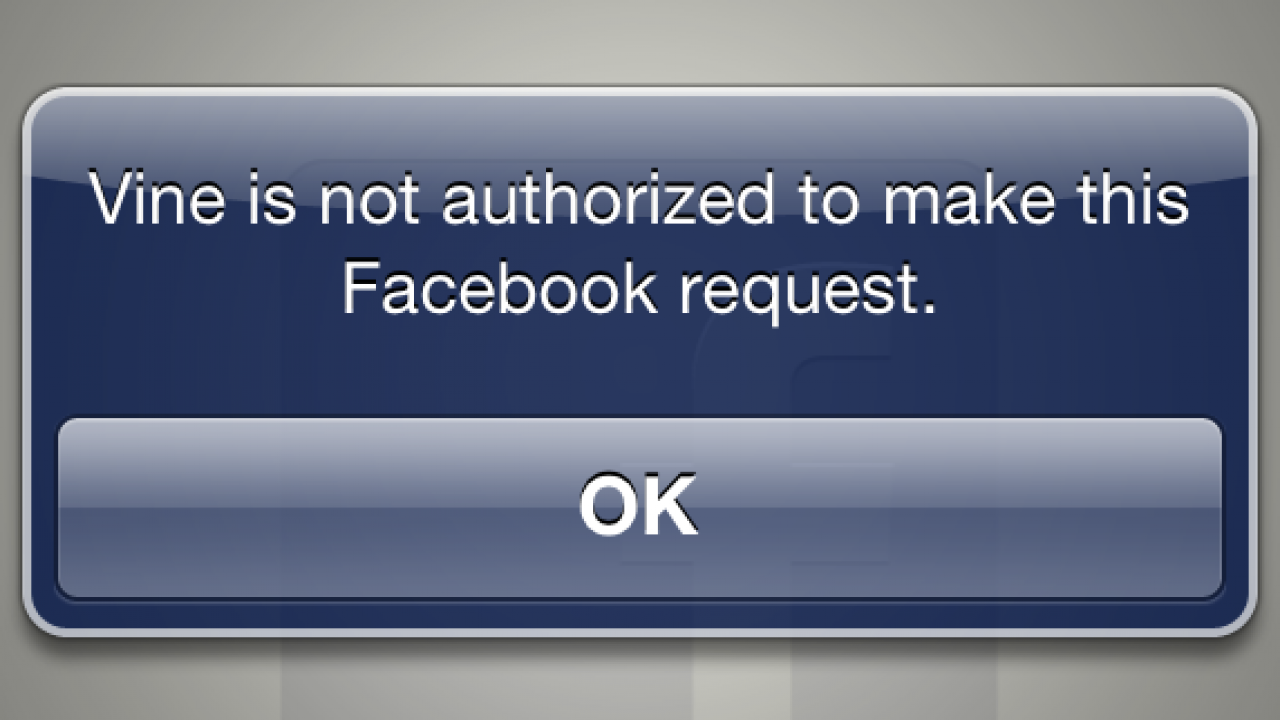 Facebook Blocks Vine from Finding Your Friends