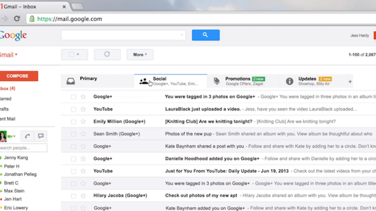 Gmail Introduces A New Inbox With Nifty Sorting Features