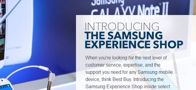 Samsung Experience Shops open in select Best Buy locations