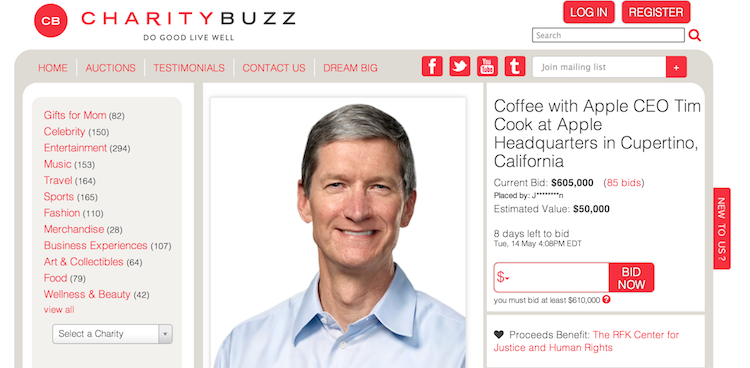 What Would You Ask Tim Cook At A Coffee Meeting?