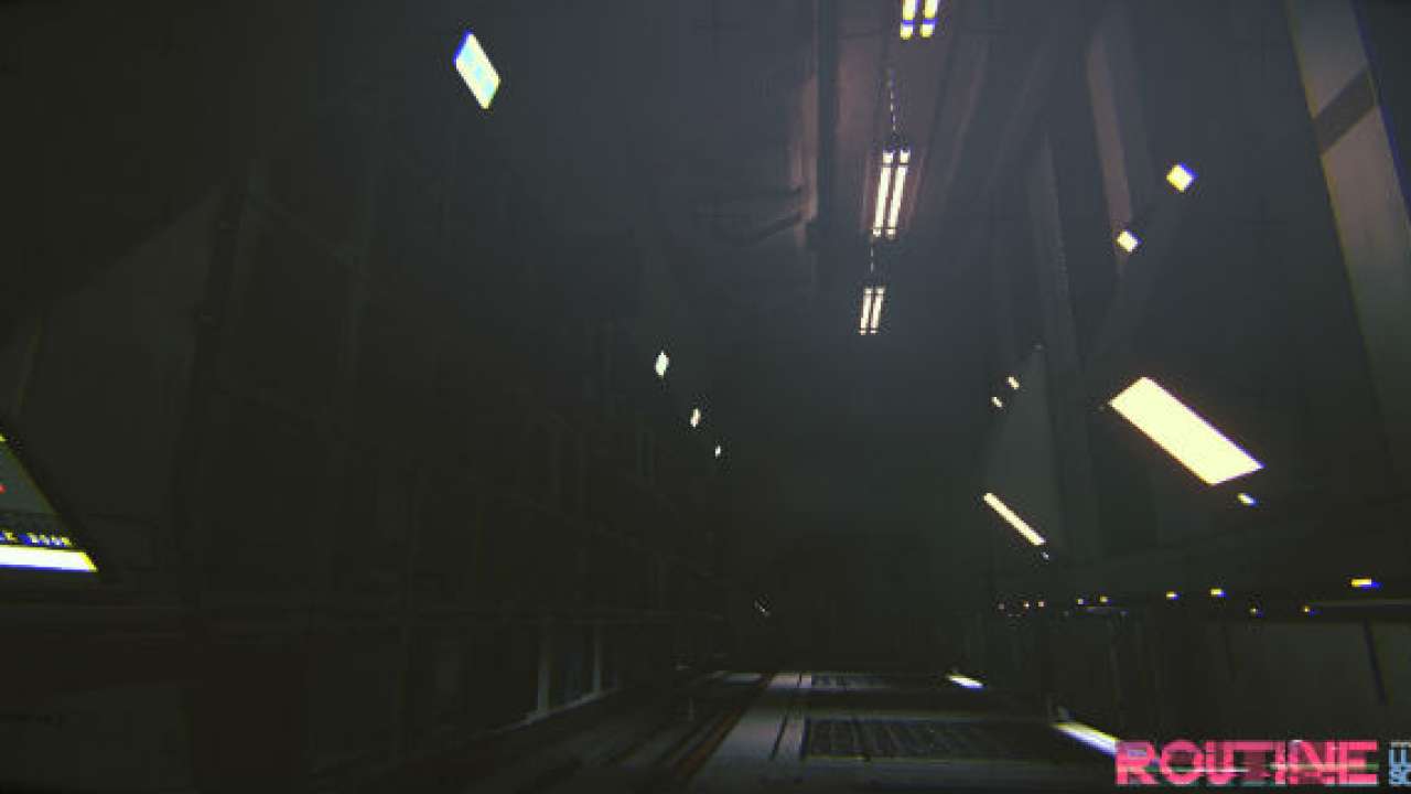 Routine brings survival horror to outer space