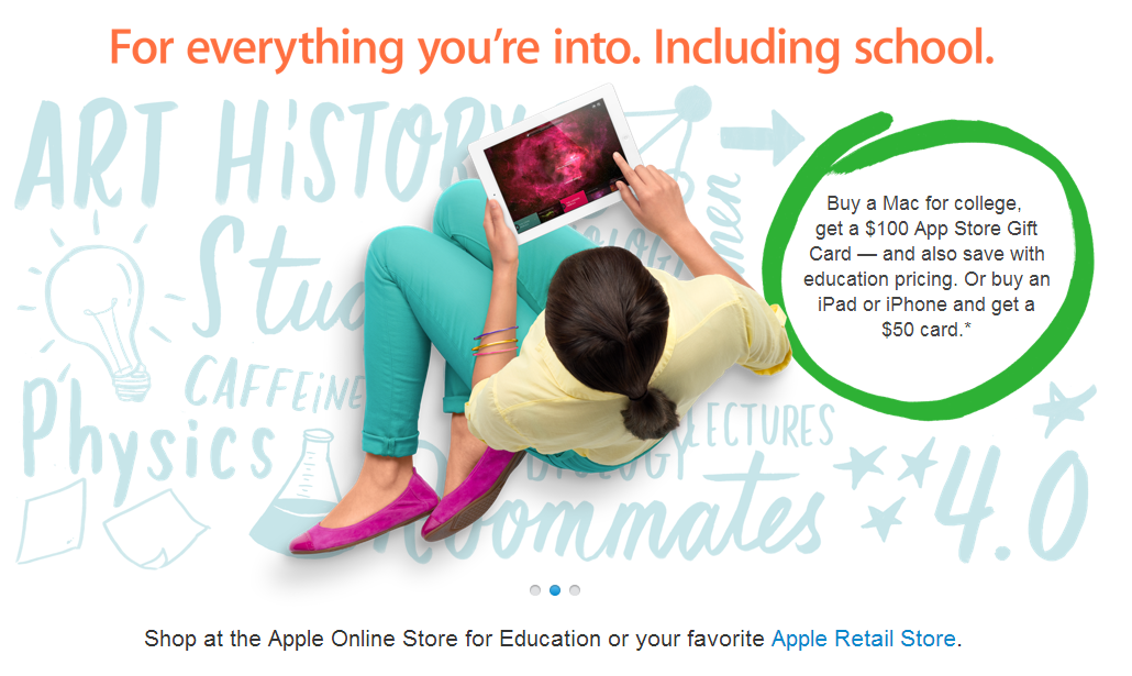 Apple Details Its Annual ‘Back-to-School’ Student Promotion