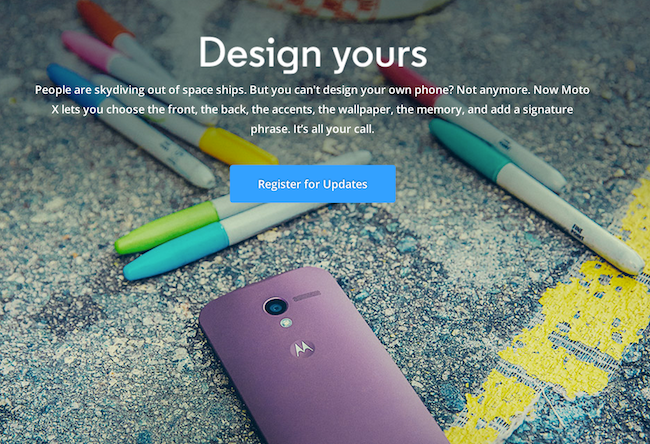 Motomaker officially launched, lets you design your own Moto X