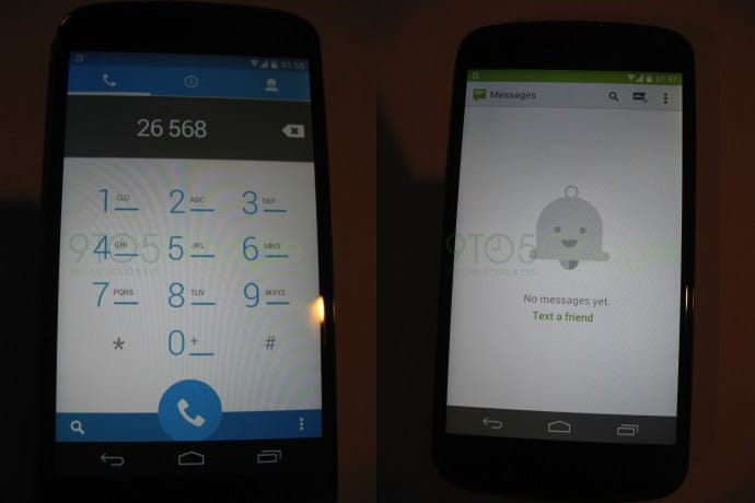 Leaked images give us our first look at Android 4.4 KitKat
