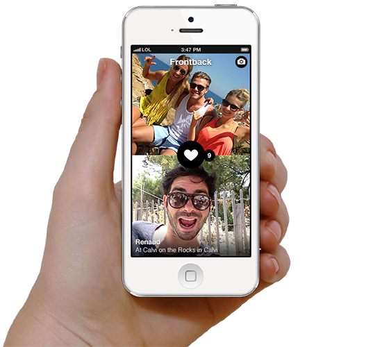 iOS App Frontback Lets You Take and Share Two Photos at Once