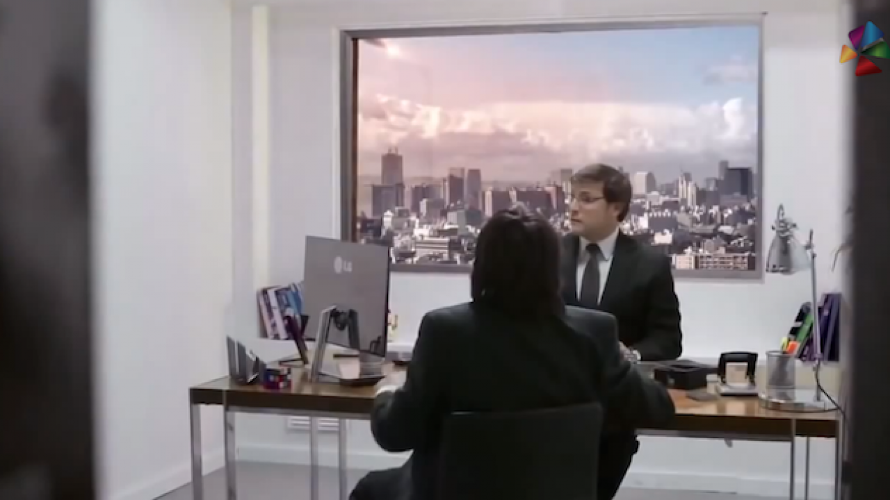 Hilarious LG Ad Scares Unsuspecting Interview Goers