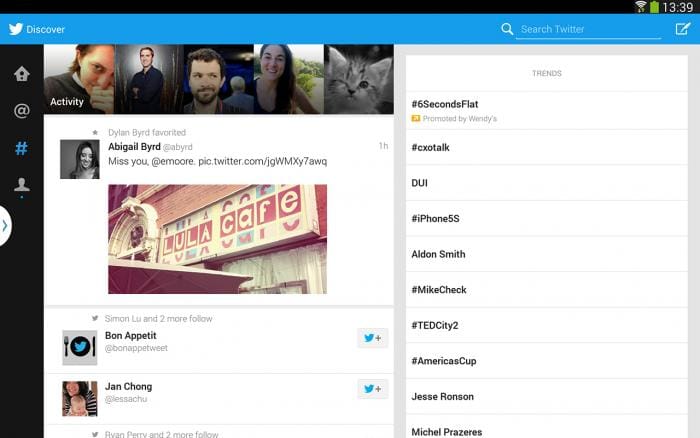 Twitter Finally Launches Official Tablet App for Android, Exclusive to Samsung Galaxy Note 10.1
