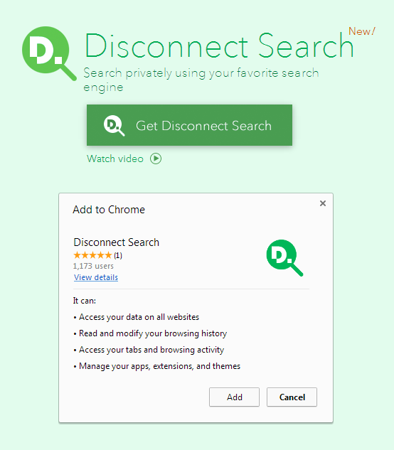 Disconnect Search Allows You to Search Google, Bing and Yahoo Privately