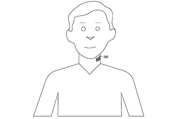 Motorola Files Patent for Neck Tattoo Microphone