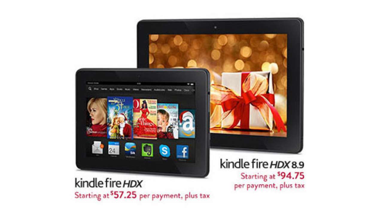 Amazon Selling Interest-Free Payment Plans for Kindle Fire HDX