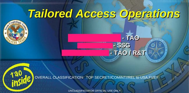 Stealthy NSA Unit Intercepts Electronics to Plant Malware Says New Report