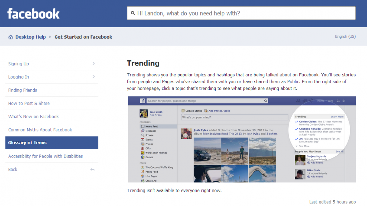 Facebook Introduces Trending Topics to Your News Feed, Not Unlike Hashtags