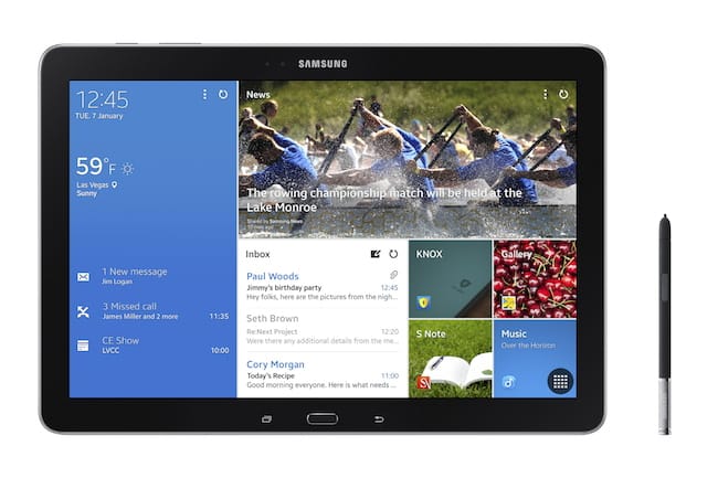 Samsung Unveils Galaxy NotePRO and TabPRO 12.2-inch Tablets