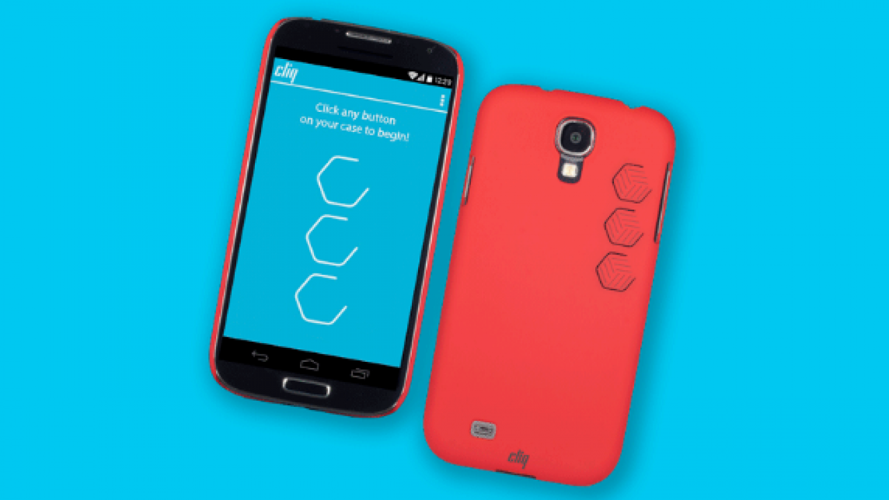 Cliq Case Adds Buttons to Your Android Smartphone