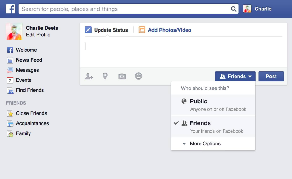 Facebook Changes Default Privacy Settings to "Friends Only" Instead of "Public," And More