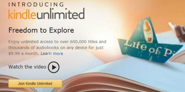 Is Kindle Unlimited Amazon’s “Netflix for Books”?