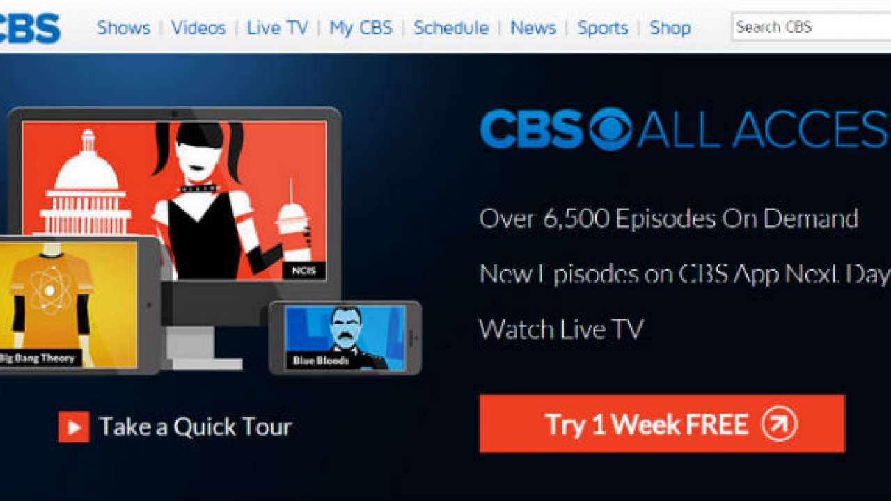 CBS Announces $6 Monthly All Access Streaming Plan