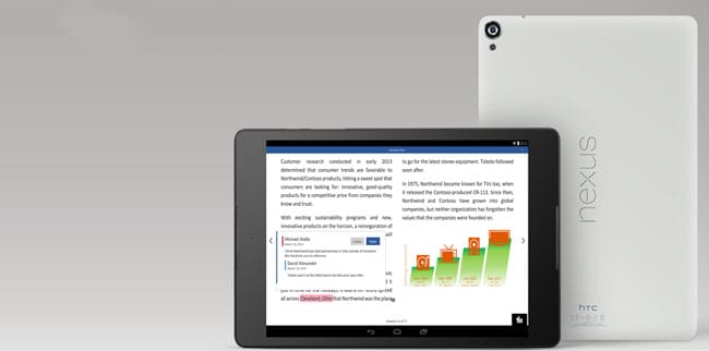 Microsoft Opens Office for Android Tablets Preview