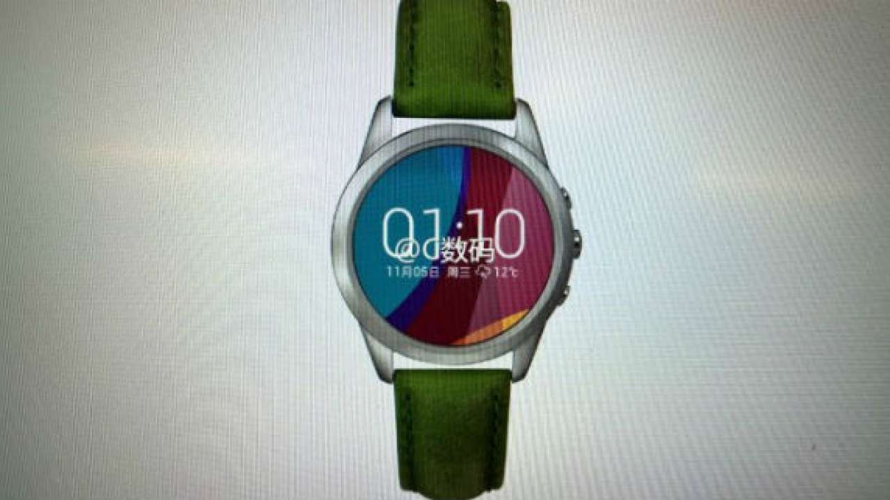 Images and Rumored Detalis for Oppo Android Wear Watch Supposedly Leak