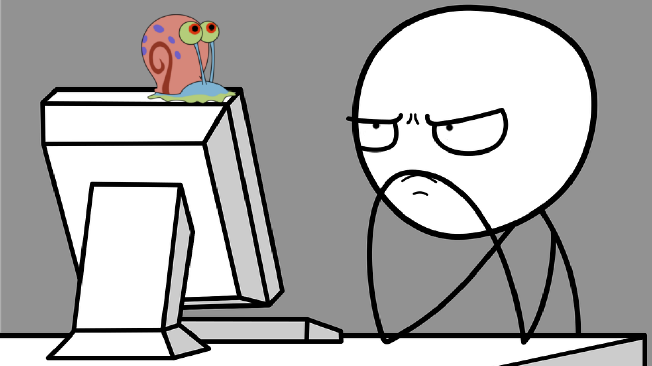 Internet is still not fast enough!