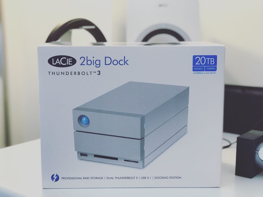 Review: LaCie 2big Dock Thunderbolt 3 external drive
