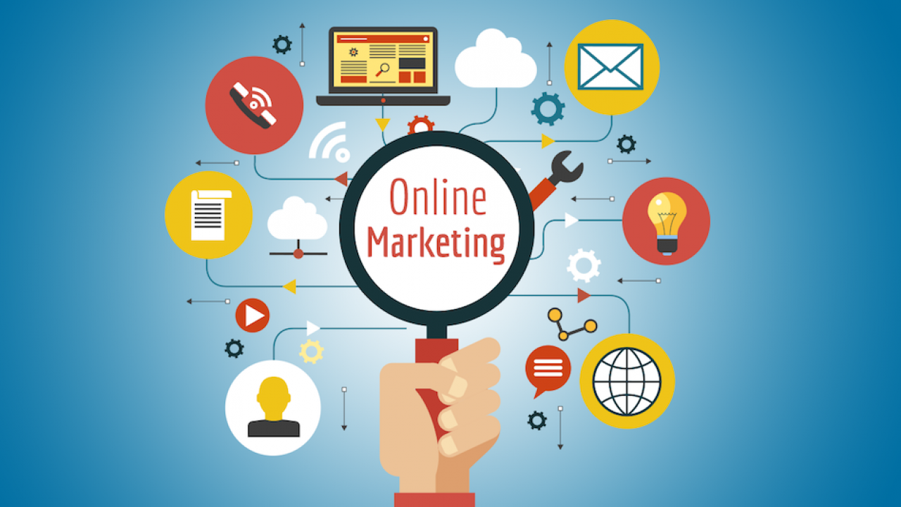 What are the most cost-effective online marketing options for a small company?