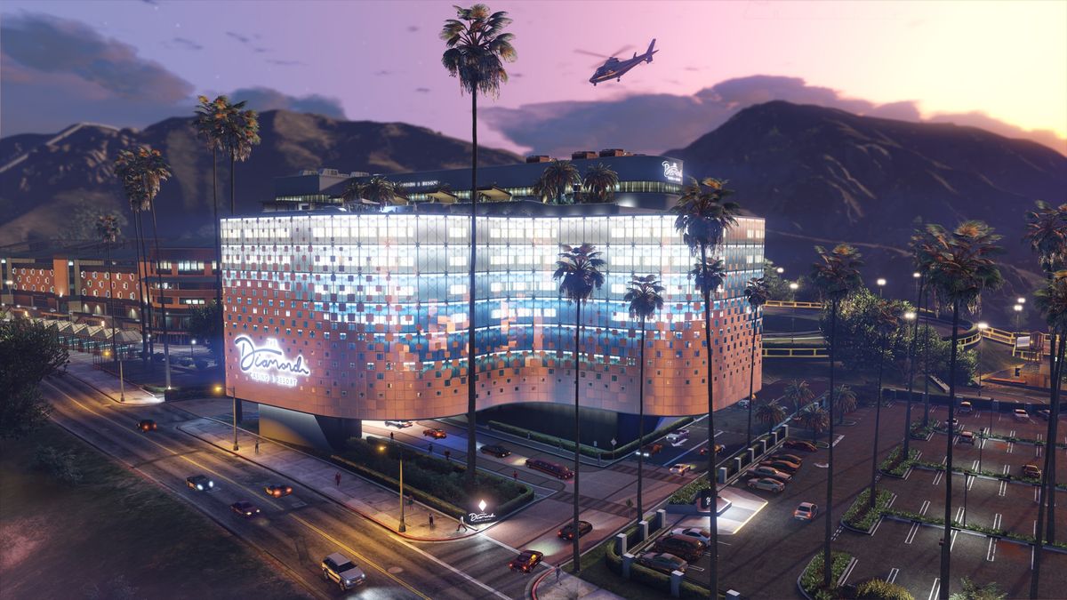 Grand Theft Auto Online's casino is bonkers
