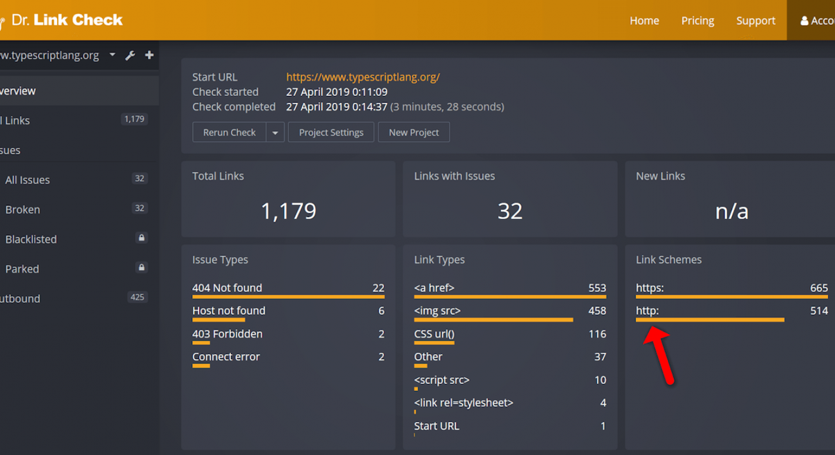 Here is how to use Dr. Link Check to find and fix broken links on websites