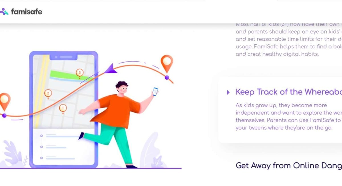 How FamiSafe enables remote parental control to keep children safe on the web