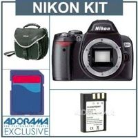 Nikon D40X Digital SLR Camera Body Only Kit with 4 GB SD  Card, Spare Battery, and Camera Bag for $375 + Free Shipping!