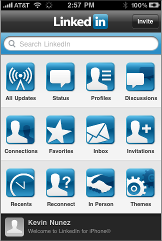 LinkedIn Revamps Their iPhone App
