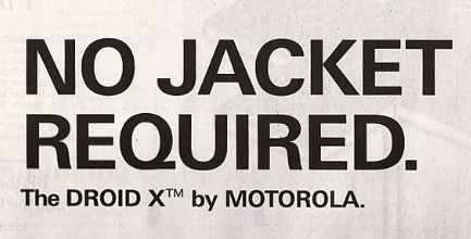 Motorola Strikes Back At Apple: No Jacket Required