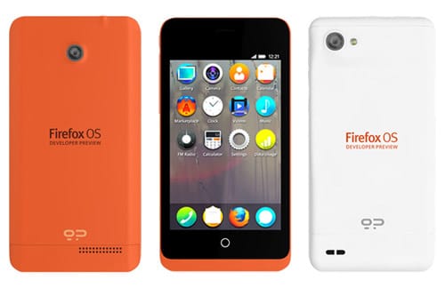 Mozilla Announces Developer Preview Phones for Firefox OS