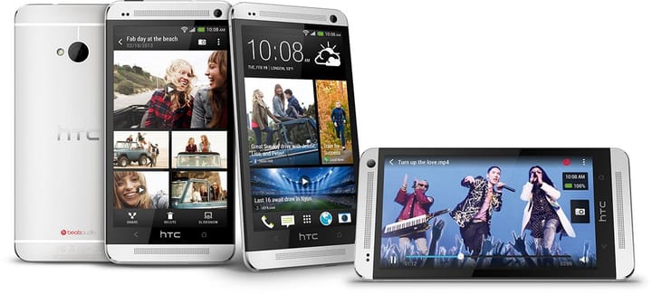 Here's Comes The One, The HTC One.