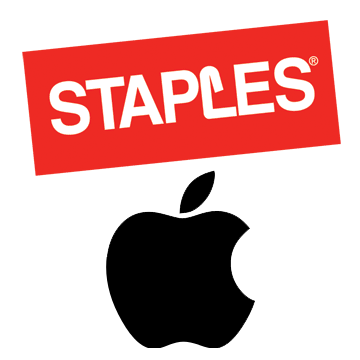 Apple Products Coming Soon to Staples