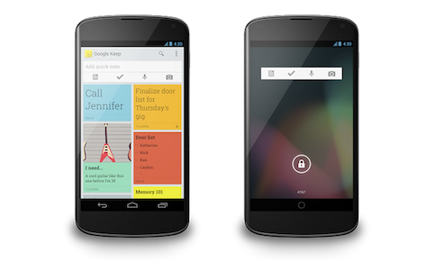 Google Keep Lets You Save What's On Your Mind