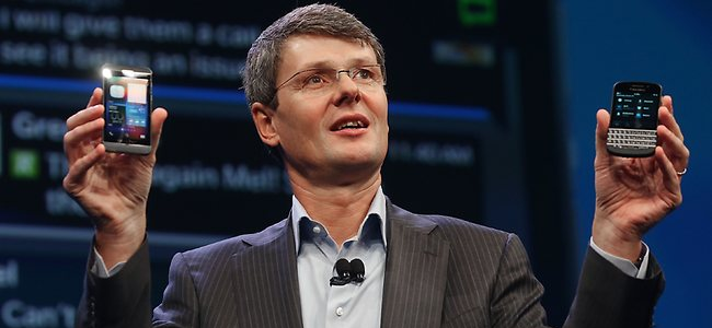 BlackBerry's Heins: Tablets themselves are not a good business model