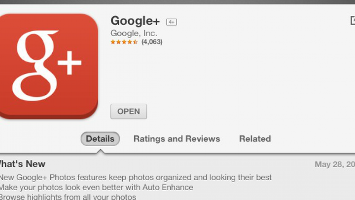 Google+ for iOS update brings Auto Enhanced photos and other features