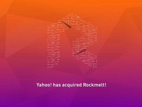 Yahoo Acquires Rockmelt Social Browser