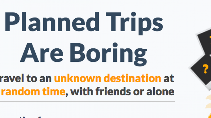 FlyRoulette aims to make your next trip as spontaneous as possible