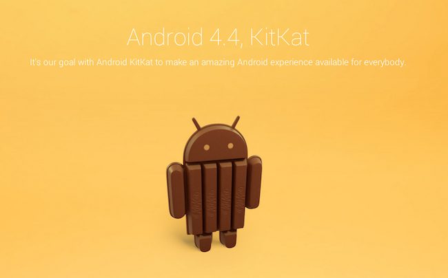 Android KitKat Announced, Google Hits 1 Billion Android Activations