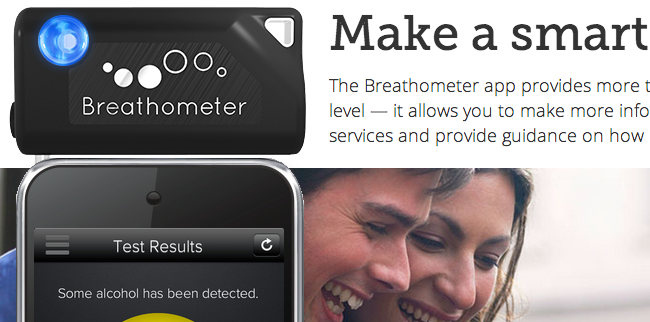 Breathometer Swims with the Sharks