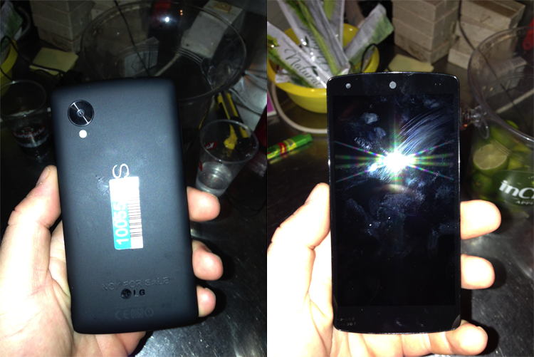 Potential Nexus 5 Images Surface, Google Reportedly No Longer Restocking Nexus 4