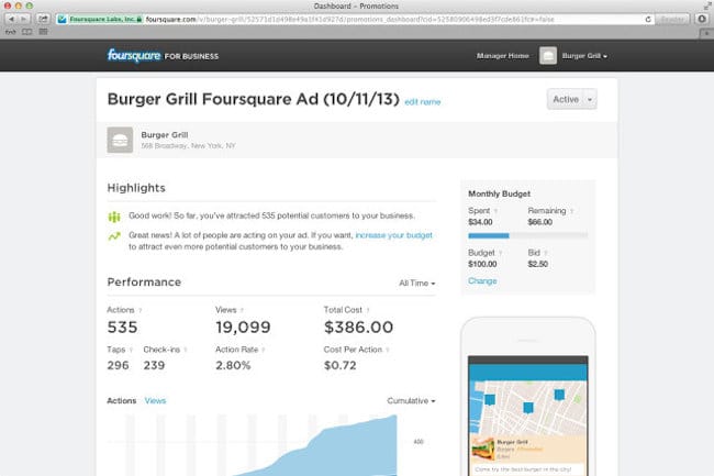 Foursquare's Business Model Finally Starts Showing Signs of Life