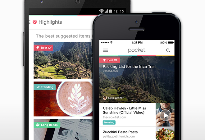 Pocket Introduces Pocket 5.0 for iOS and Android
