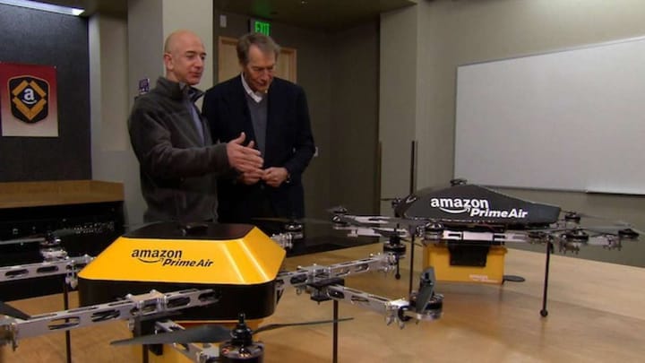 Weekend Wrap-Up: Amazon Moves Drone Testing to Canada, Unveils 'Dash' Order Button