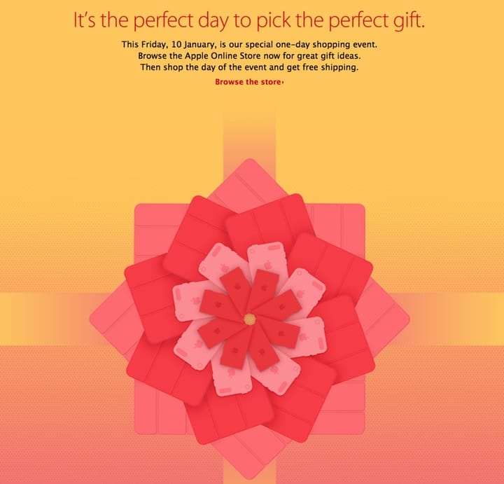 Apple to Offer Big Discounts on January 10 in Asia