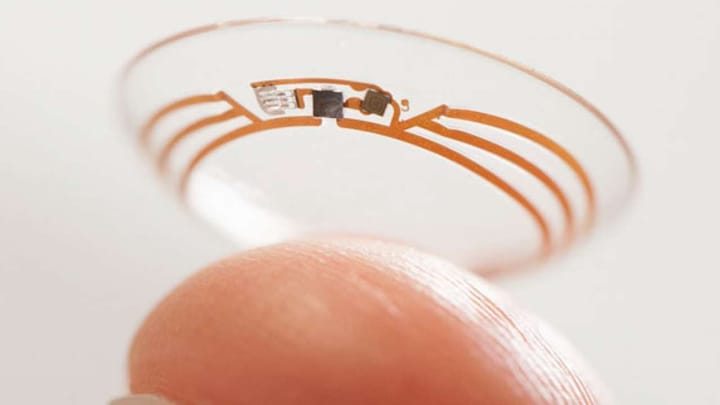 Google's Smart Contact Lenses Pick Up Where Microsoft Left Off