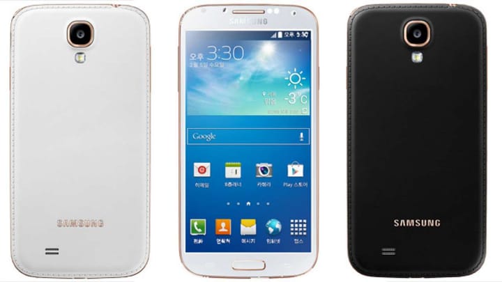 Samsung Revises the Design of the Galaxy S4, Gives It New Faux-Leather Back